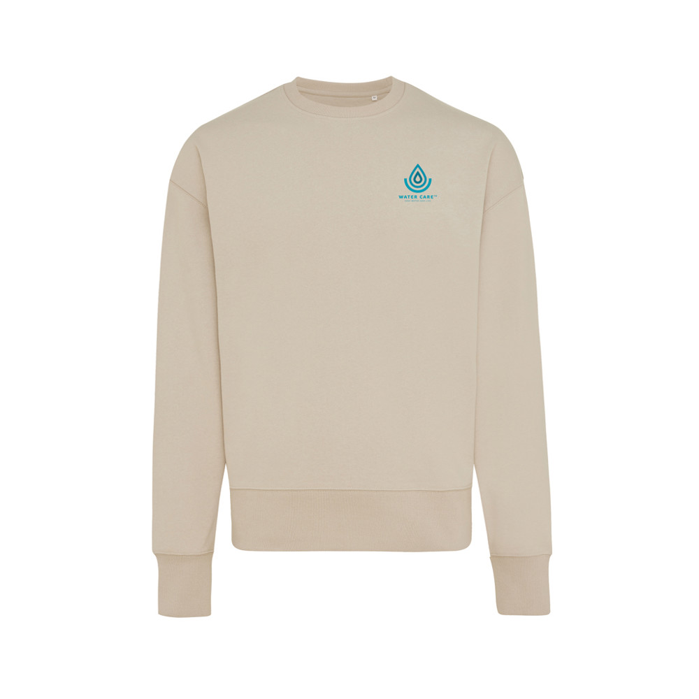 IQONIQ Kruger Relax-Rundhals-Sweater aus recycelt. Baumwolle