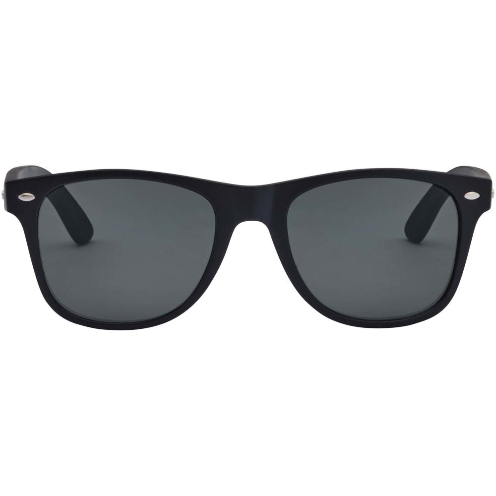 Arlo Bambus Sonnenbrille mit schwarzer Beschichtung