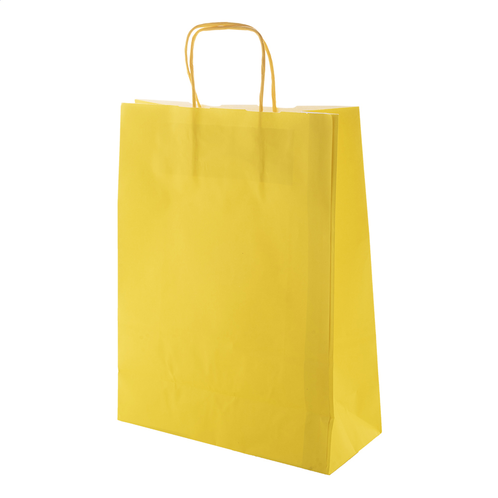 Store - Papier-Einkaufstasche - gelb