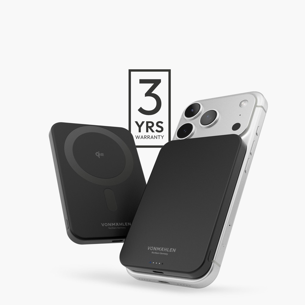 Evergreen Mag 5000 - Die magnetische Powerbank für den ganzen Tag - Schwarz