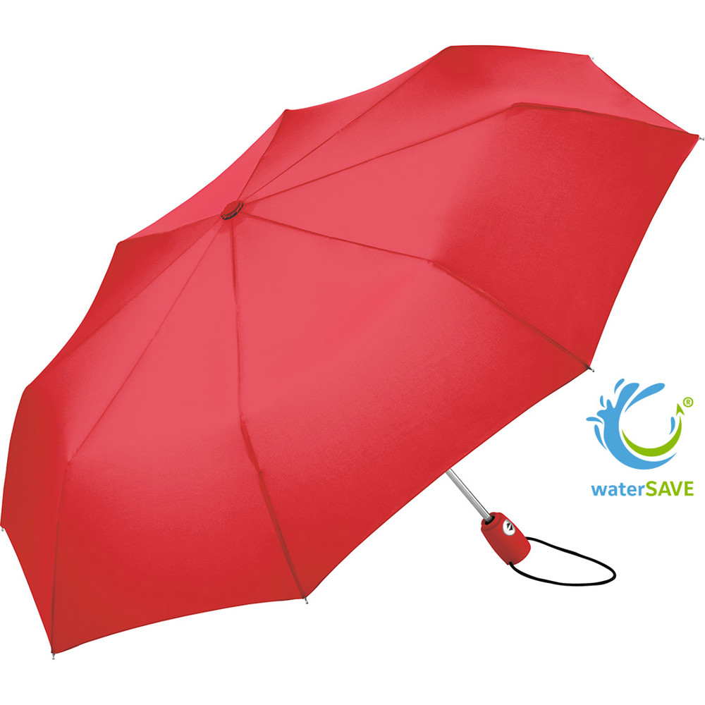 5460 Mini-Taschenschirm FARE® AOC - rot wS