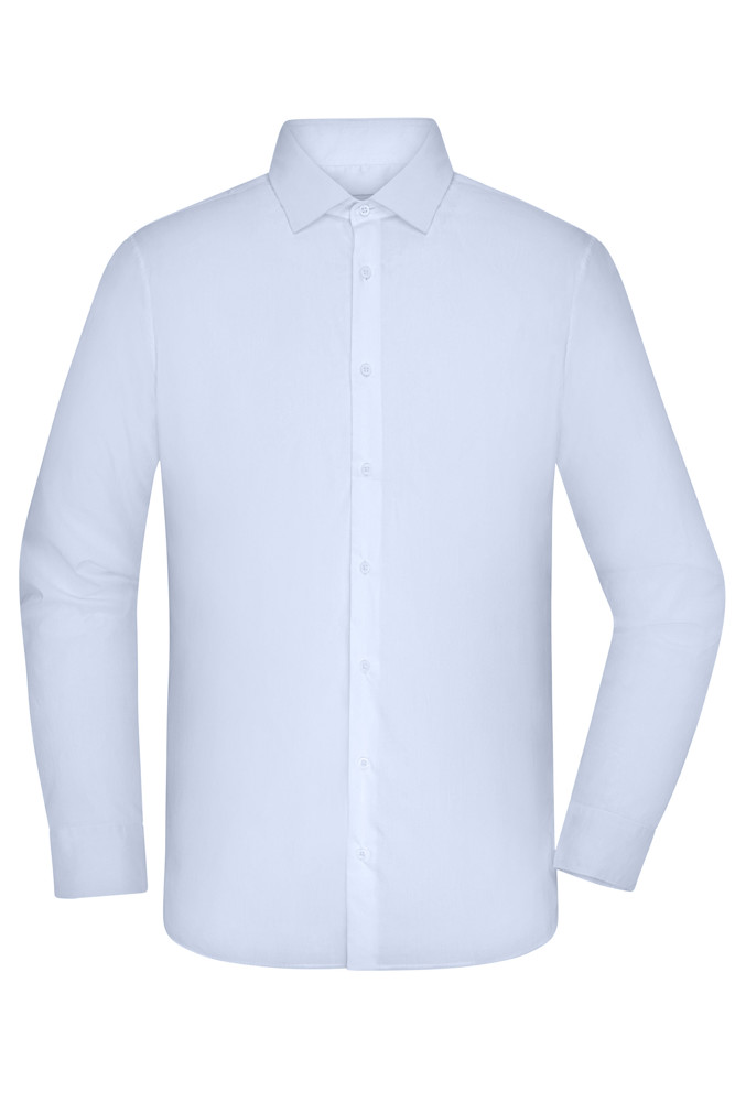 Men's Shirt - MODERN FIT - - Light-blue (ca. Pantone 650C)