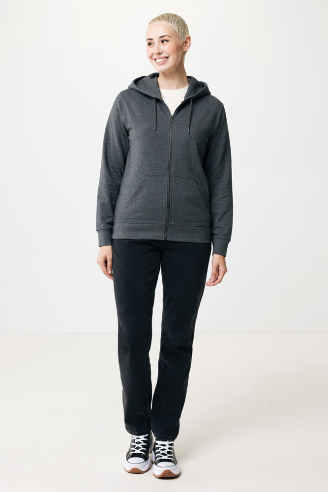 IQONIQ Abisko Zip-Kapuzenpullover aus recycelter Baumwolle