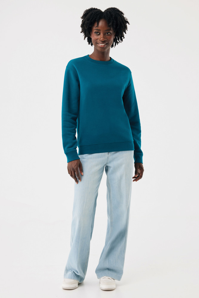 IQONIQ Torla Rundhals-Pullover aus recycelter Baumwolle