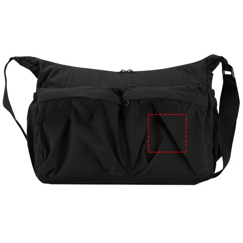 Calli 13" GRS Laptop Umhängetasche aus recyceltem Nylon