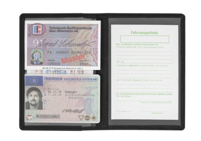 Blackmaxx® Ausweistasche "MetropolitanPlus" schwarz