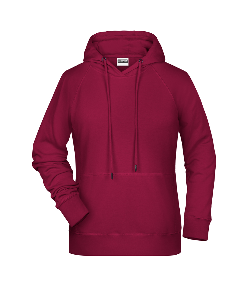 Ladies' Hoody OCS Blended & RCS - Wine (ca. Pantone 195C)