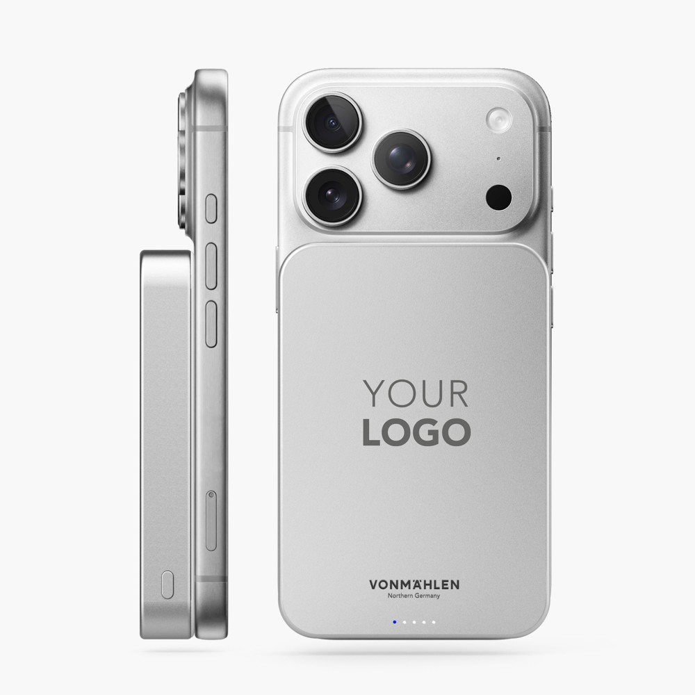 Evergreen Mag 10000 - Die magnetische Powerbank für längere Tage - Weiß