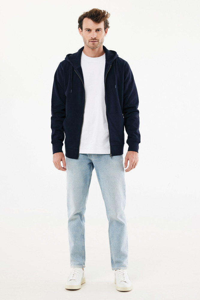 IQONIQ Abisko Zip-Kapuzenpullover aus recycelter Baumwolle