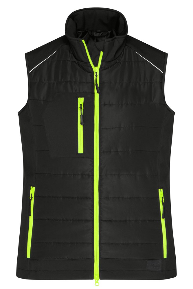 Black/neon-yellow (ca. Pantone blackC
803C)