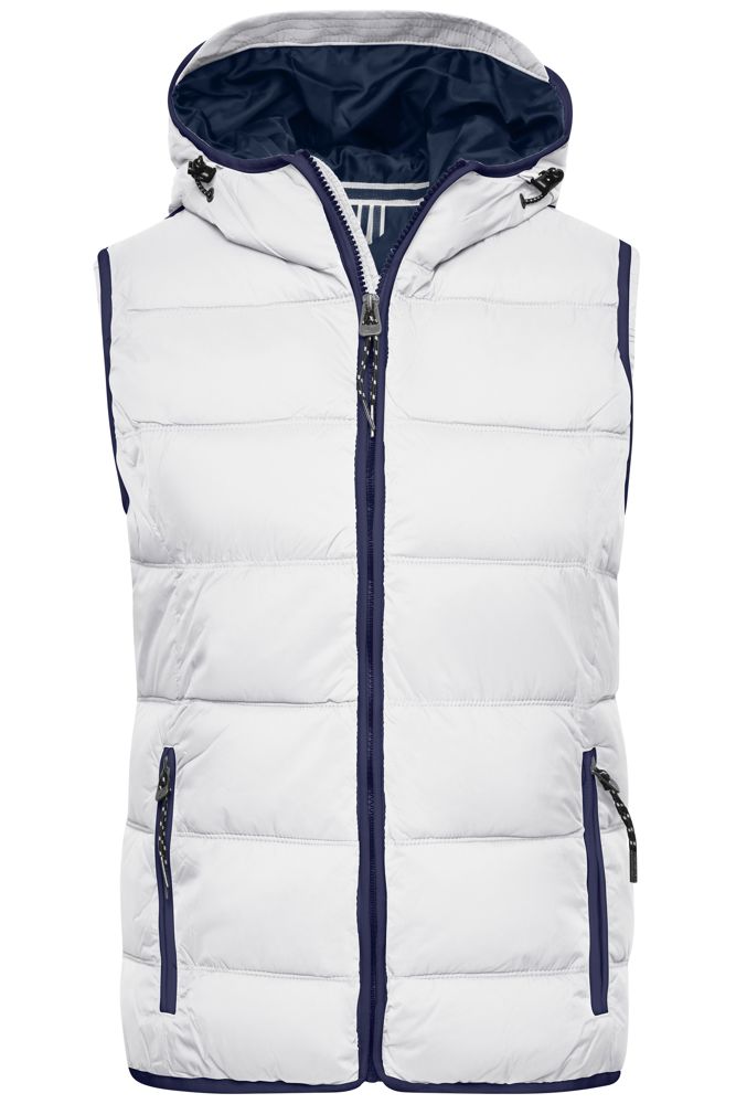 White/navy (ca. Pantone white
296C)