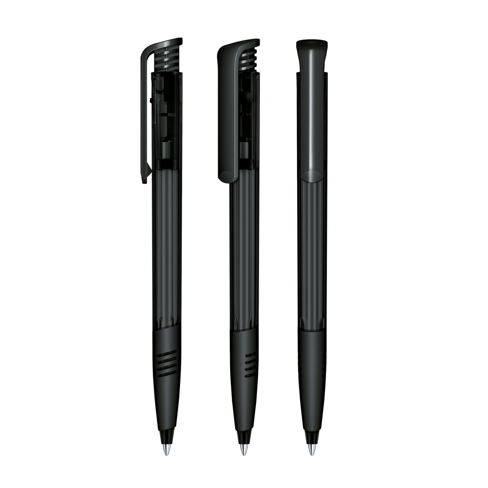 senator® Super Hit Clear SG Druckkugelschreiber - Schwarz