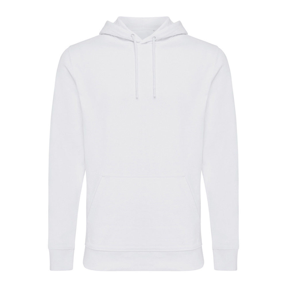IQONIQ Jasper Hoodie aus recycelter Baumwolle - recycled white (± PMS 11-0601 TCX)