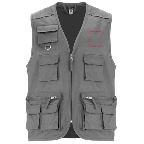 Venera Arbeitsweste mit V-Ausschnitt und mehreren Taschen, 200 g/m2 