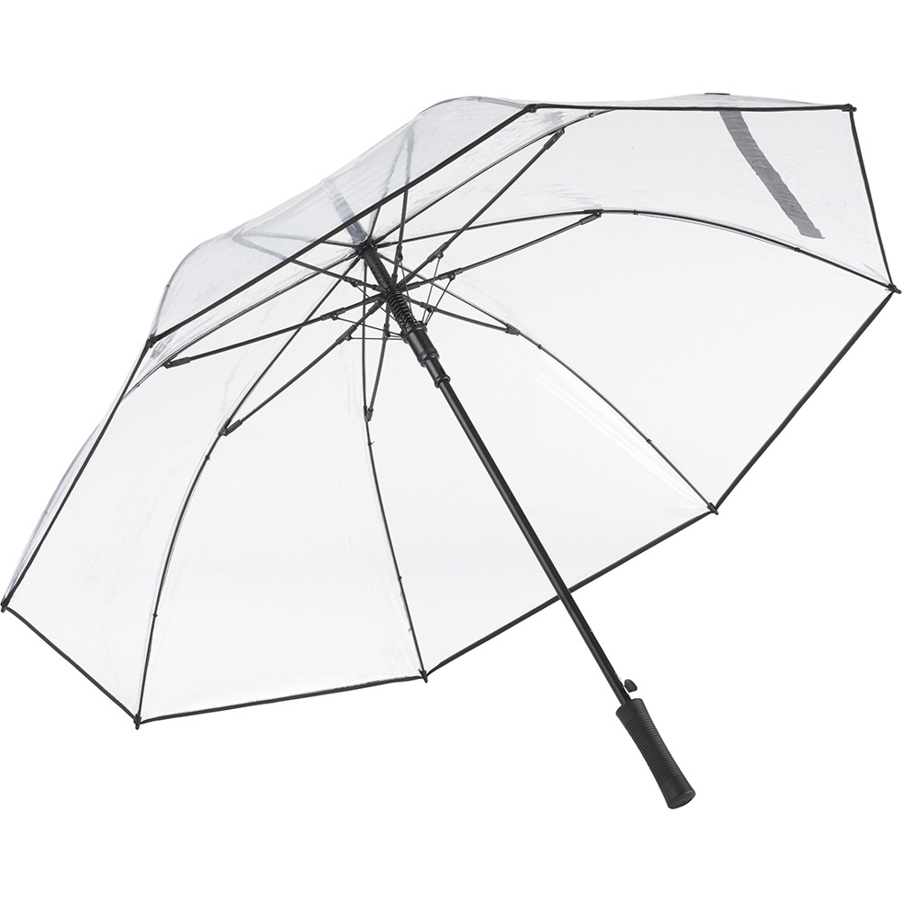 2333 AC-Gästeschirm FARE® Pure - transparent-schwarz