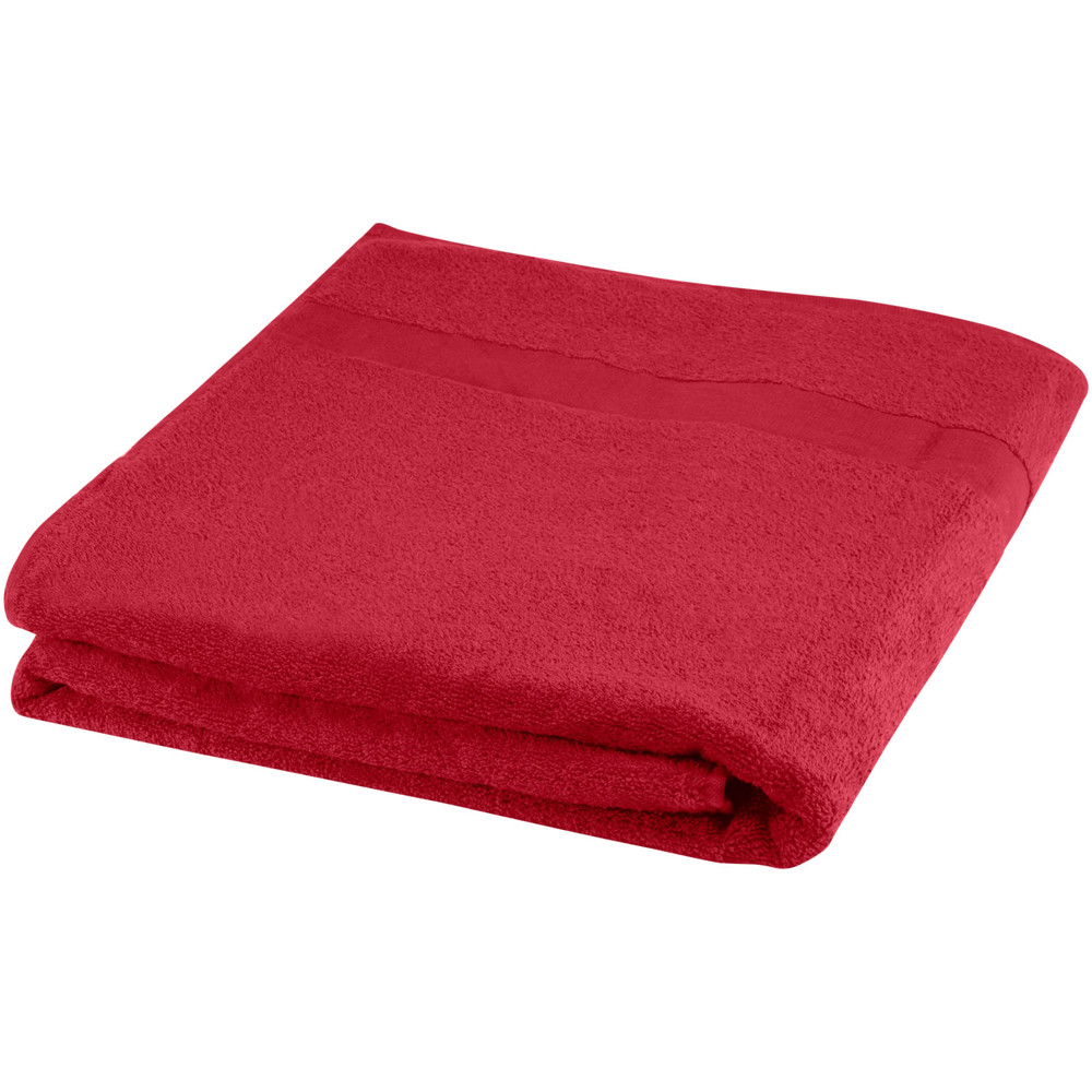 Evelyn 450 g/m² Baumwollhandtuch 100 x 180 cm - Rot