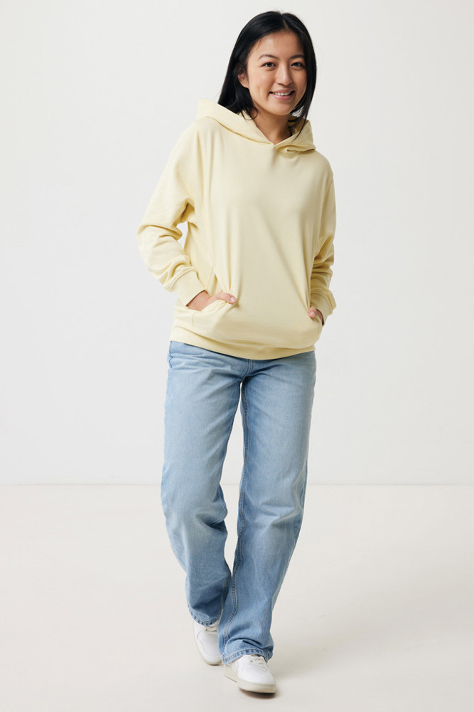 IQONIQ Yengo Hoodie mit Seitentaschen aus rec. Baumwolle