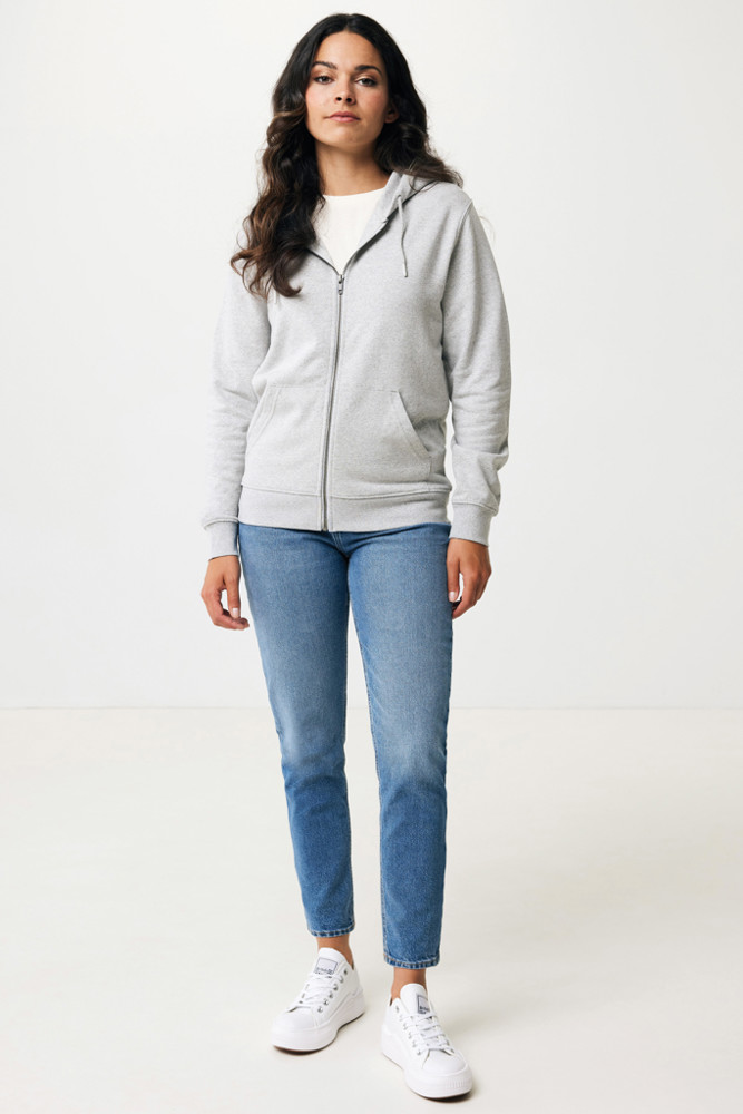 IQONIQ Abisko Zip-Kapuzenpullover aus recycelter Baumwolle