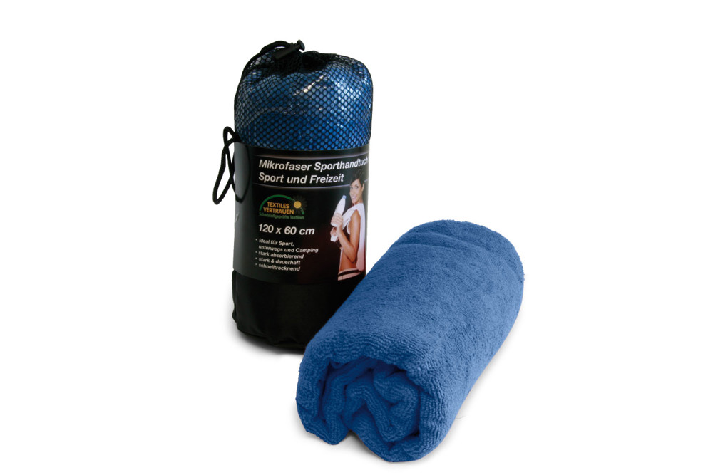 Sporthandtuch 60x120 cm - Blau
