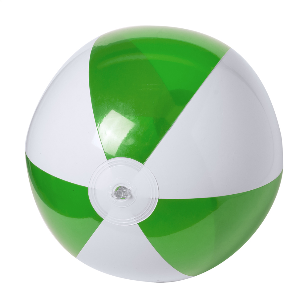 Byron - Strandball (ø28 cm) - grün/weiß