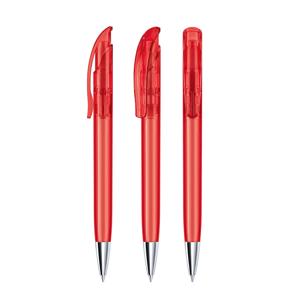 senator® Challenger Clear MT Druckkugelschreiber - rot 186