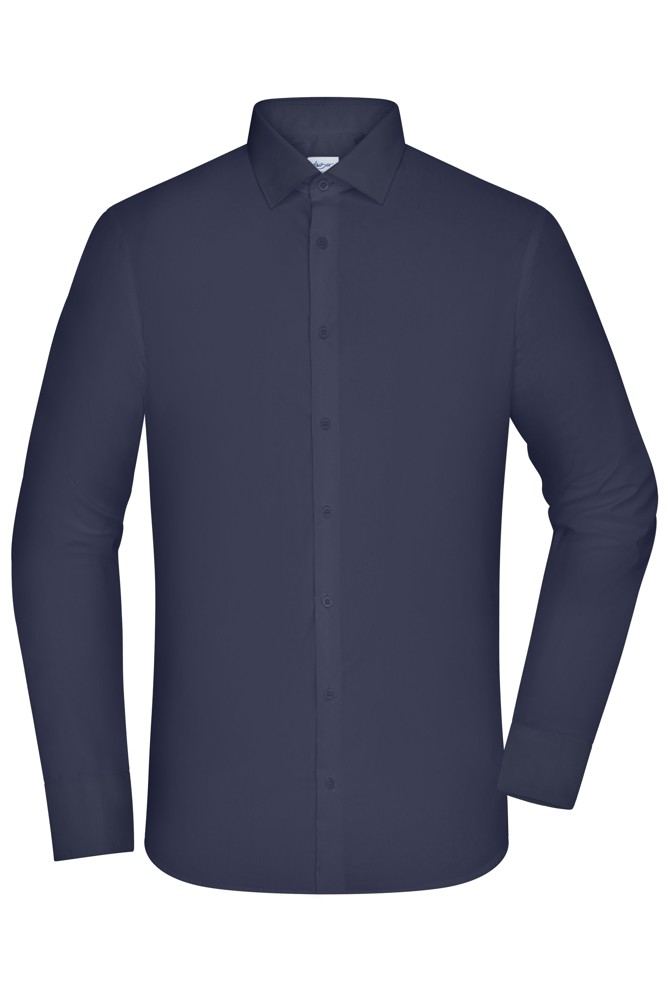 Men's Shirt - SLIM FIT - - Navy (ca. Pantone 296C)