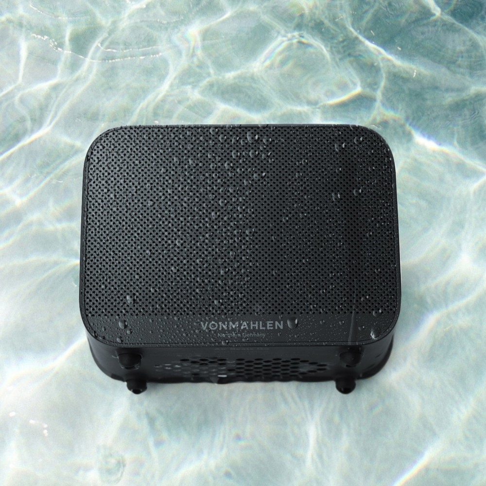 Air Beats Go - Der kompakte kabellose Bluetooth Lautsprecher - Schwarz