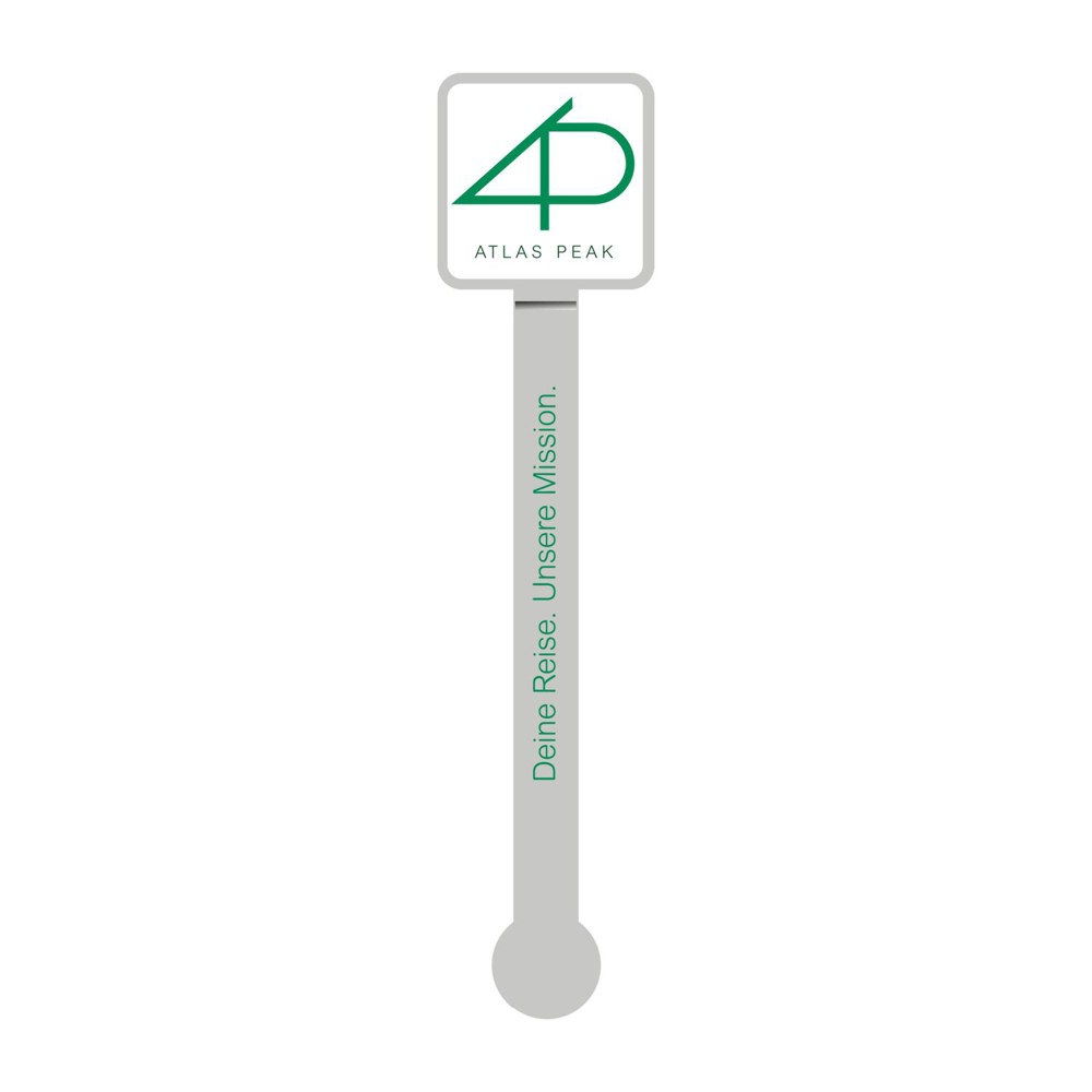 ROMINOX® Mehrweg-Büroklammer Document Pin, idealer Mailingartikel für Dokumente, bis zu 20 Seiten Klemmkraft