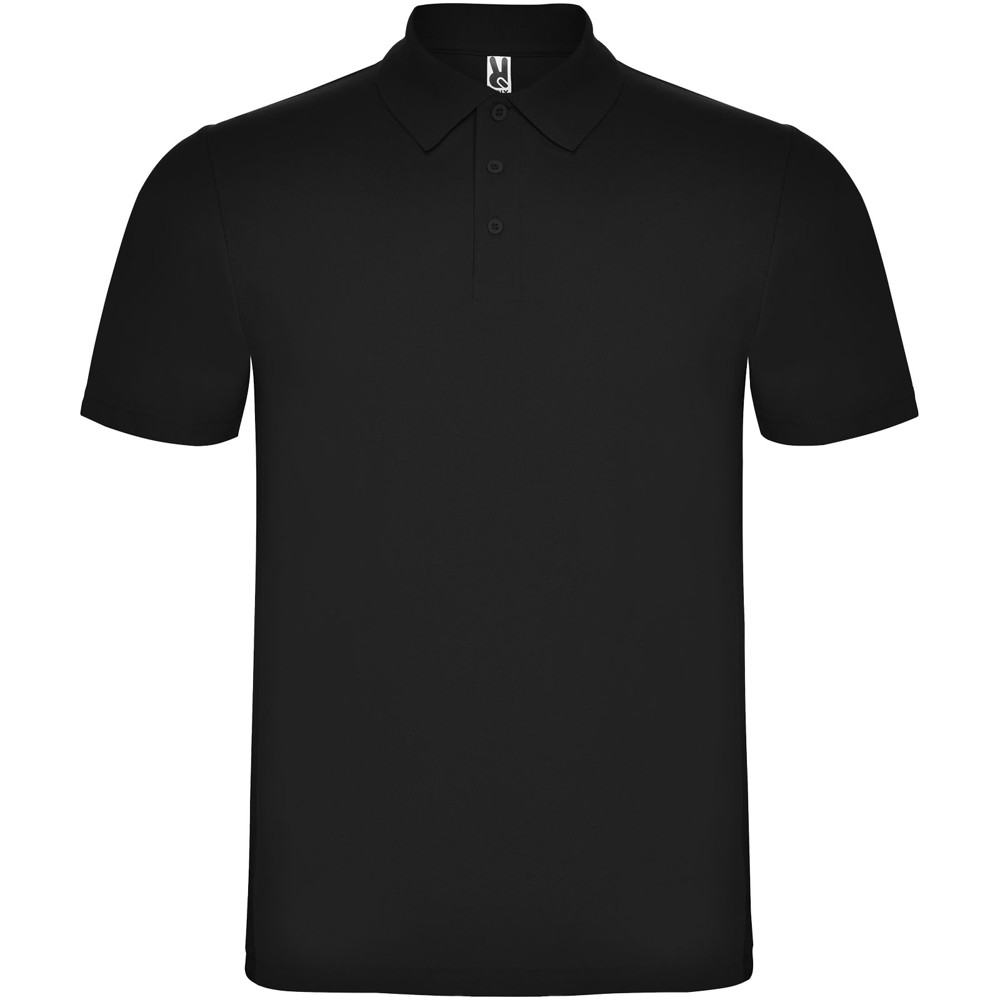 Austral 180 g/m² Poloshirt Unisex - Schwarz