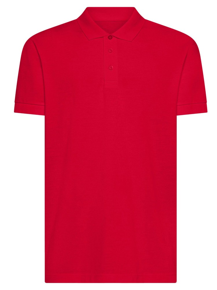 BS Twin Polo, 180 g/m² - Rot (PMS 186c)