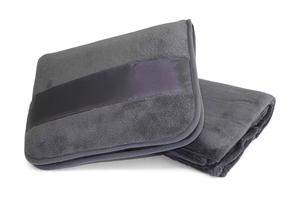 Decken-Kissen-Set Microfleece (RPET)