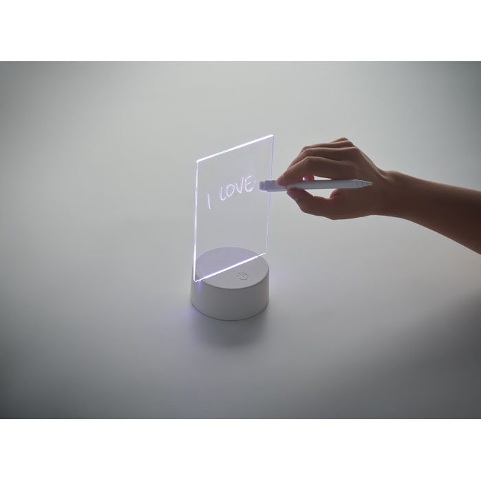LEDMEMO - Memoboard mit LED-Beleuchtung