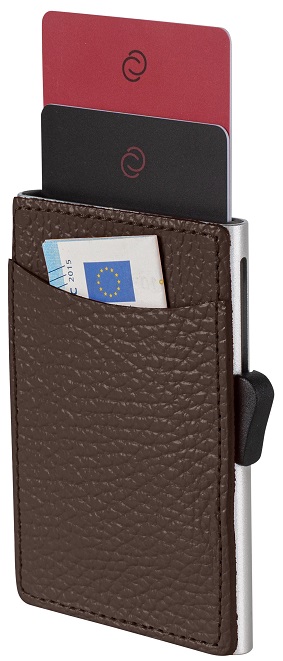 C-Secure RFID Kartenhalter - Braun