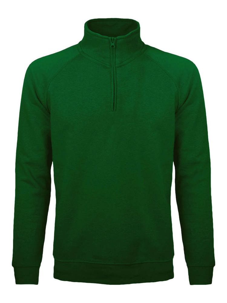 BS Sirio Pullover mit halbem Reißverschluss, 280 gr/m²