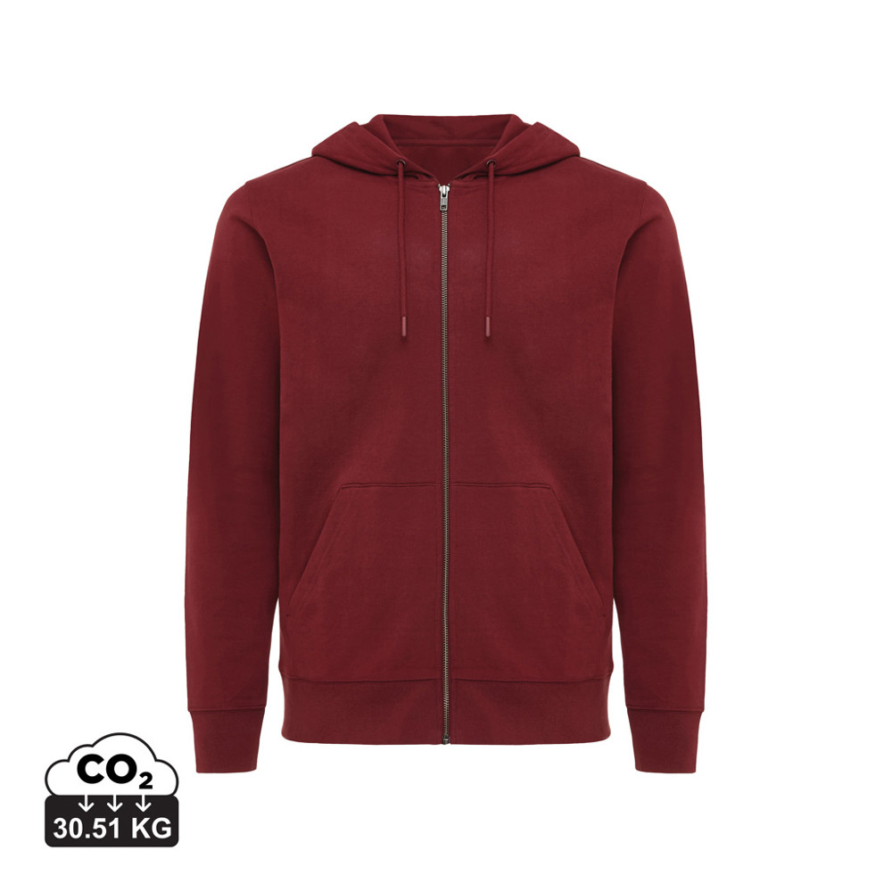 IQONIQ Abisko Zip-Kapuzenpullover aus recycelter Baumwolle