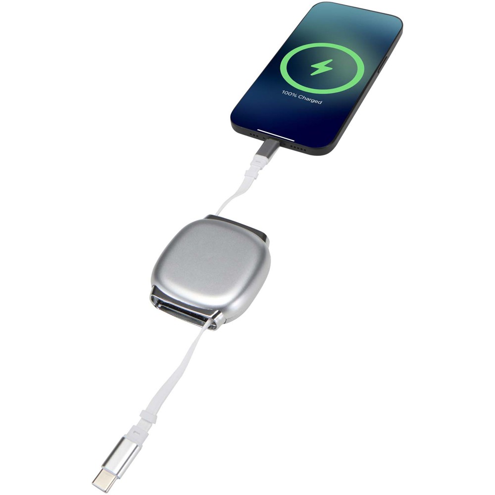 Alphard 100 W CarPlay-Kabel aus recyceltem Kunststoff mit einziehbarer Leitung und PD-Ladefunktion