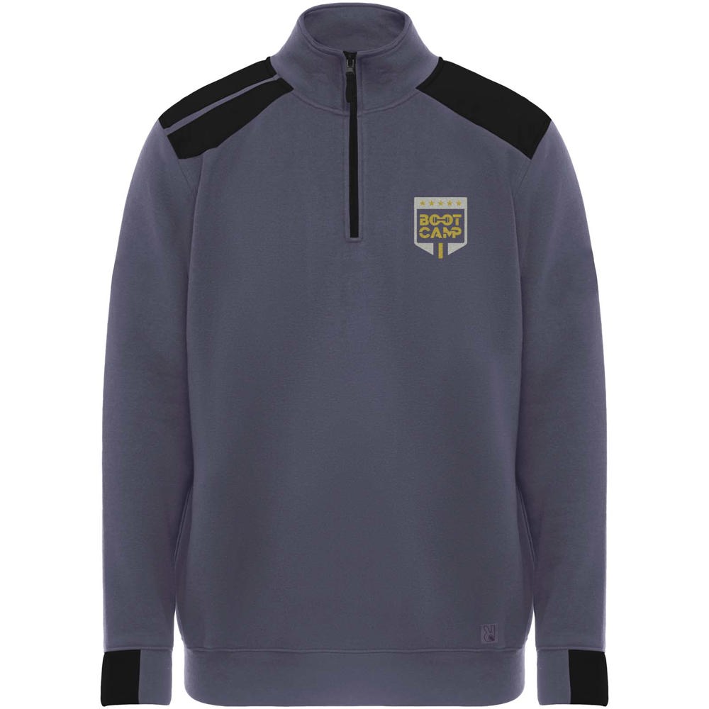 Maverick Pullover für Herren mit halbem Reißverschluss, 280 g/m2