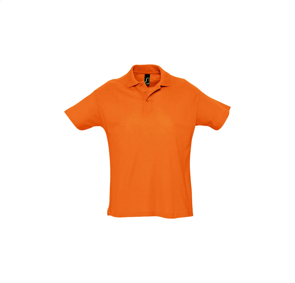 Summer II - Pique Poloshirt - orange