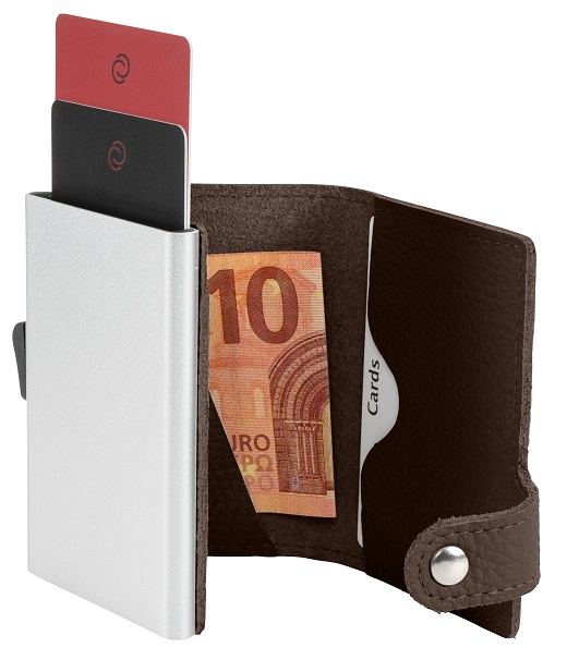 C-Secure RFID Börse - Braun