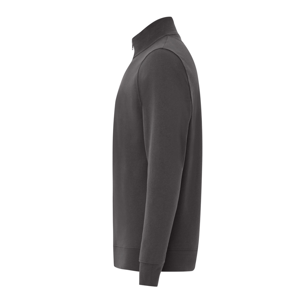 IQONIQ Elgon Quarter-Zip-Sweater aus rec. Baumwolle