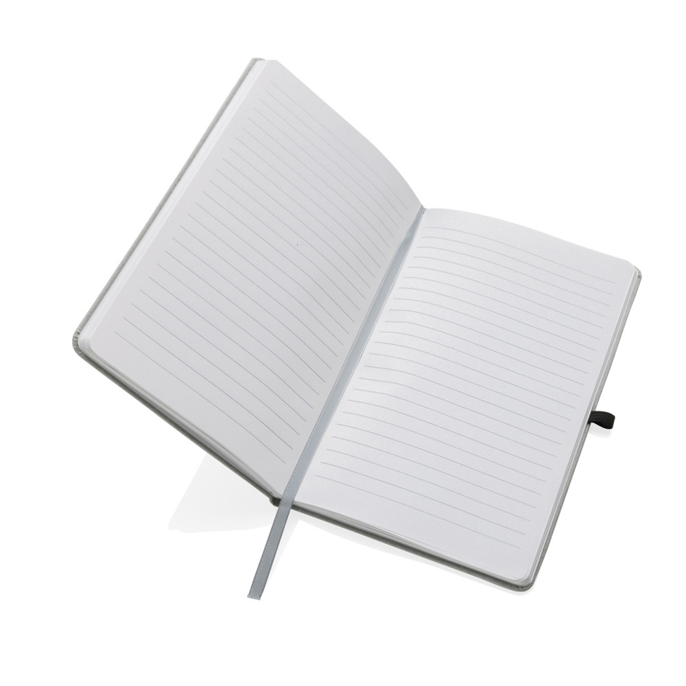 A5 Hardcover Notizbuch aus GRS recyceltem PU
