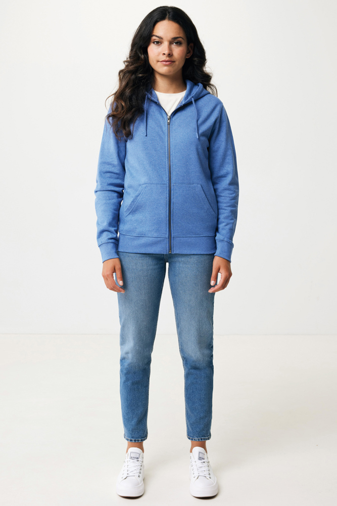 IQONIQ Abisko Zip-Kapuzenpullover aus recycelter Baumwolle
