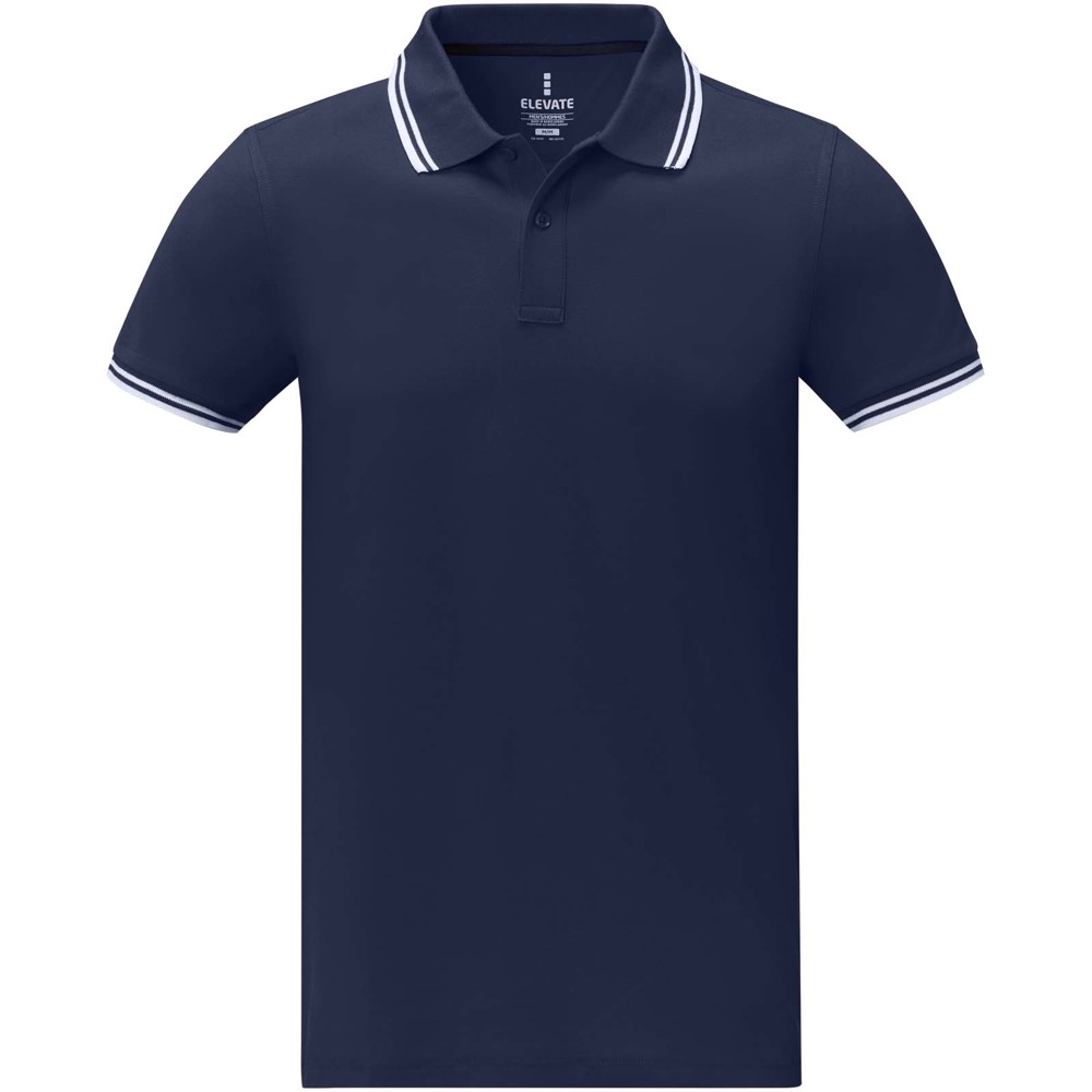 Amarago 200 g/m² Polo mit abgesetztem Rand für Herren
