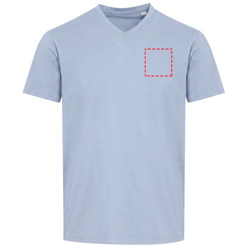 Balfour 200 g/m² Kurzärmeliges T-Shirt V-Ausschnitt Bio Baumwolle (OCS), unisex