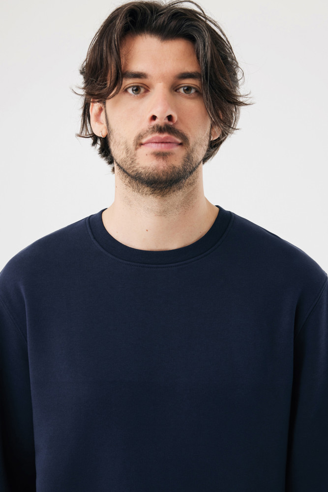 IQONIQ Torla Rundhals-Pullover aus recycelter Baumwolle