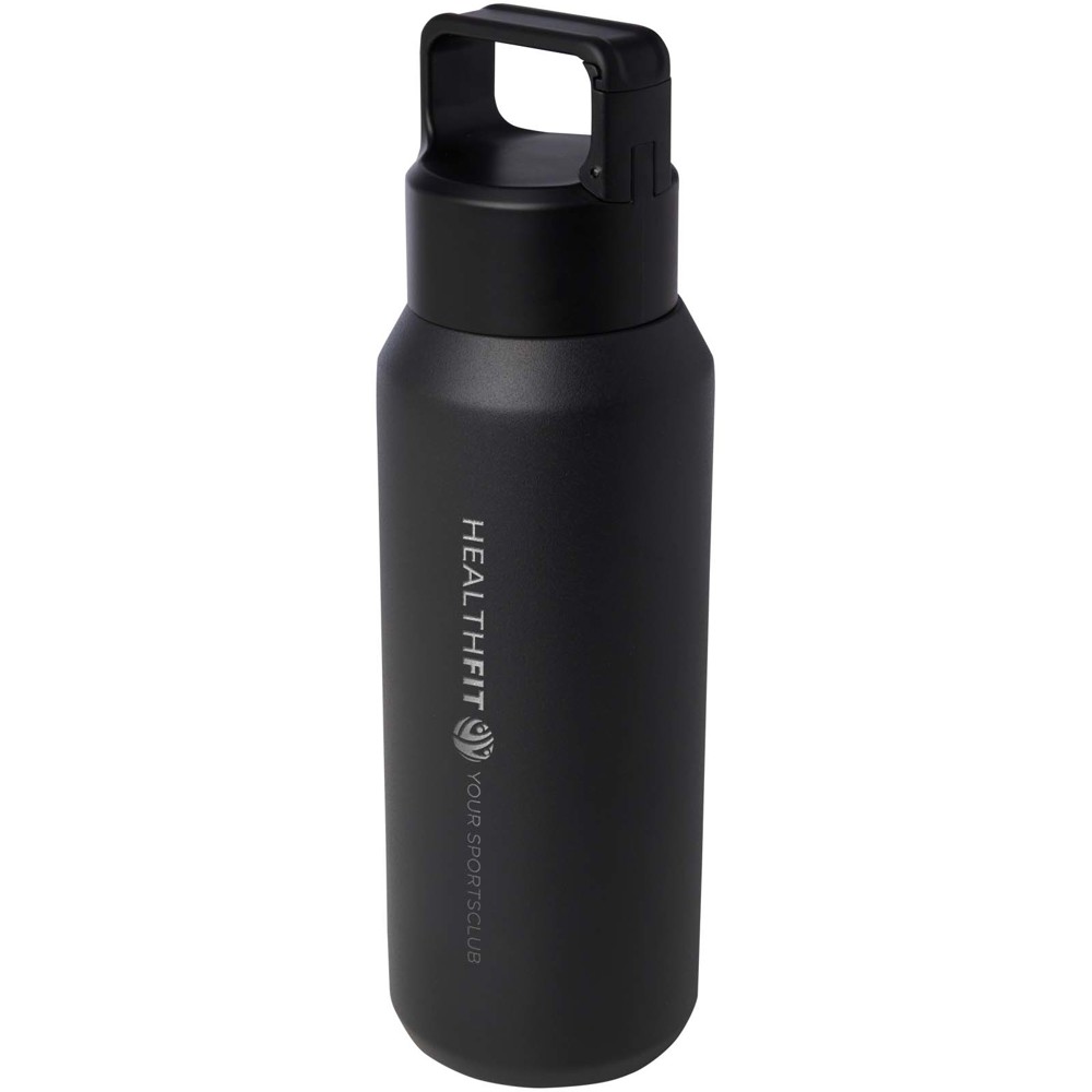 Astra 600 ml RCS-zertifizierte Kupfer-Vakuum Isolierflasche aus recyceltem Edelstahl (Kohlensäure geeignet)