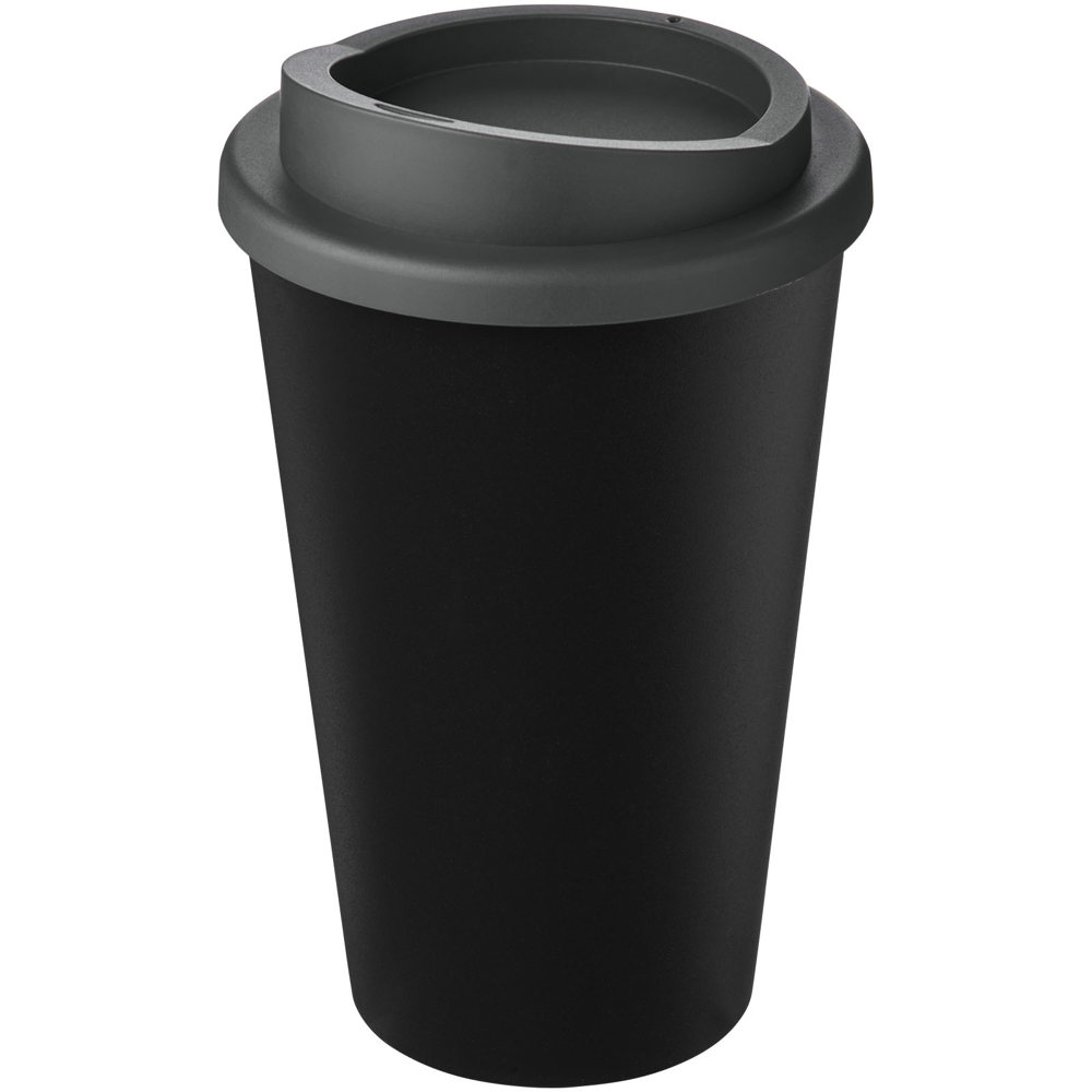 Americano® Eco 350 ml recycelter Becher - schwarz, grau