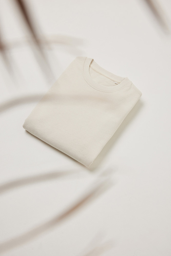 IQONIQ Kruger Relax-Rundhals-Sweater aus recycelt. Baumwolle