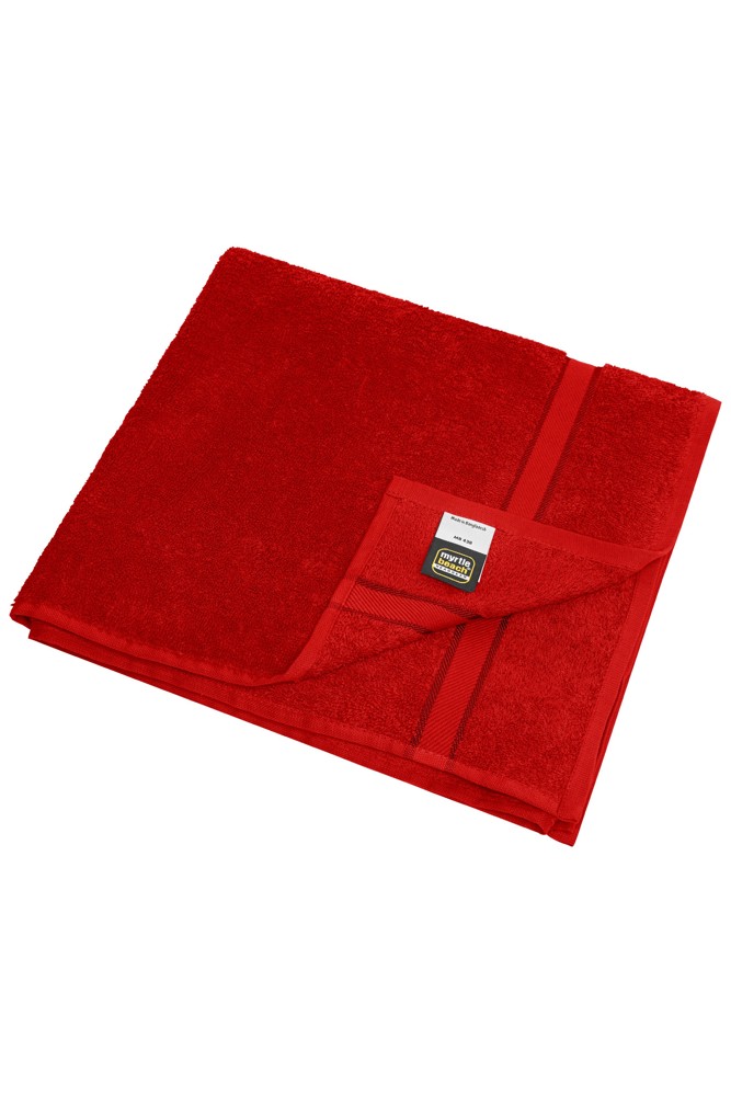 Bath Towel - Orient-red (ca. Pantone 187C)