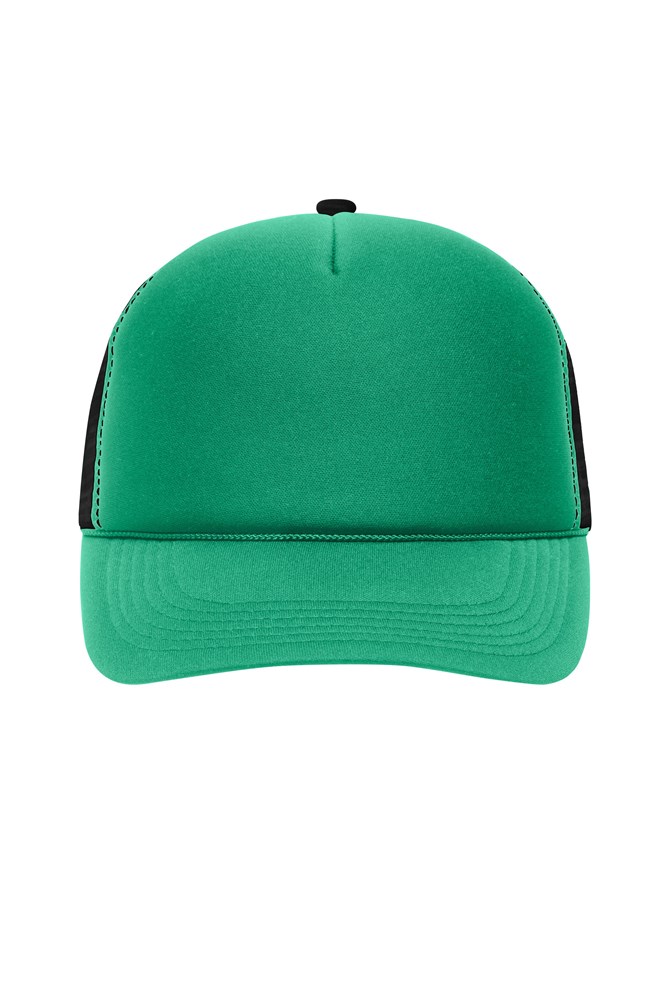 5 Panel Retro Mesh Cap - Green/black (ca. Pantone 7482C
blackC)